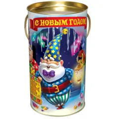 Сладкий новогодний подарок Туба Гостевик 800 грамм элит