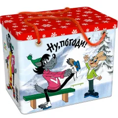 Сладкий новогодний подарок Ну погоди 1500 грамм элит